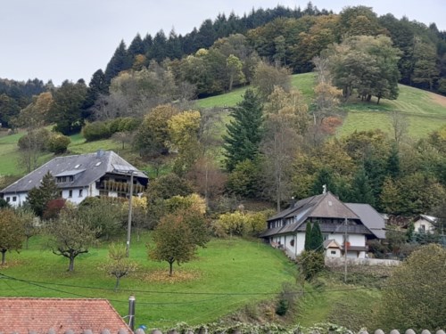 ...schöner Ausblick beim Singen.